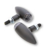 Clignotants moto HIGHSIDER MICRO BULLET NOIR