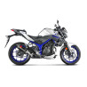 Akrapovic Carbon approved muffler Yamaha MT-03 16-
