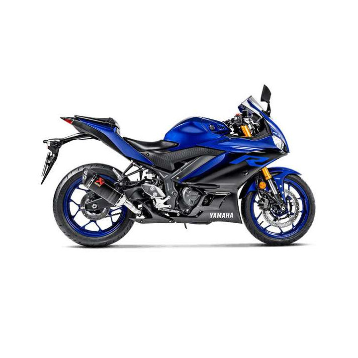 Silencieux homologué Akrapovic Carbone Yamaha MT-03 16-