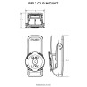 Clip ceinture Quad Lock