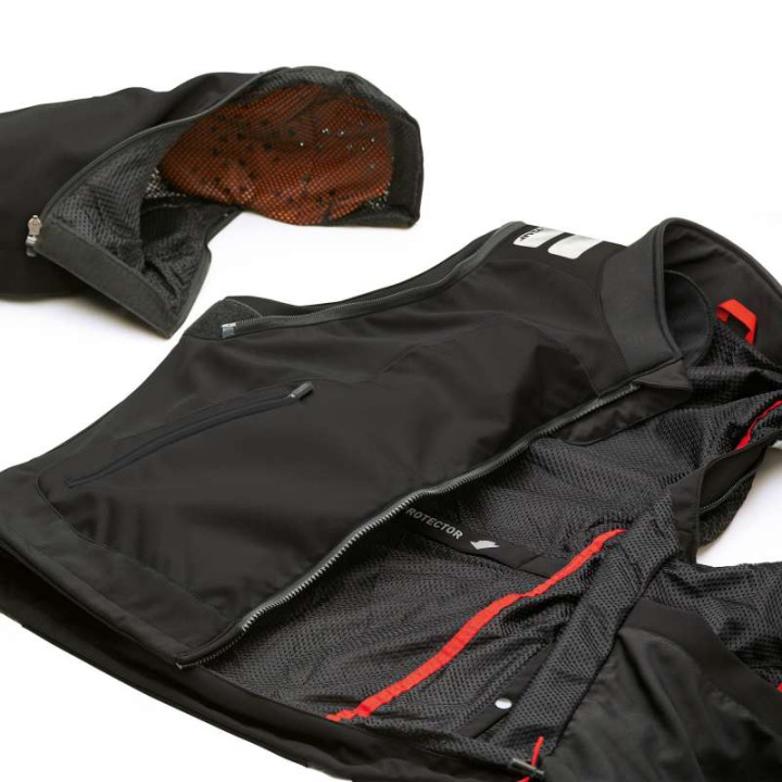 T.UR J-THREE ARM LINK Enduro Jacket Black