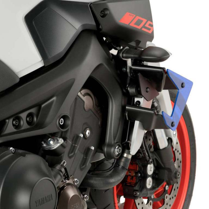 Side fins Puig DOWNFORCE NAKED (20380) Yamaha MT-09 17-20