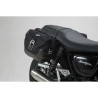 Sacoches cavalières SW-Motech LEGEND GEAR LC1 + écarteurs SLC Triumph STREET TWIN