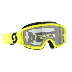 Masque cross Scott PRIMAL CLEAR 2023 Yellow/Black