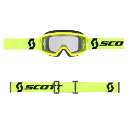 Masque cross Scott PRIMAL CLEAR 2023 Yellow/Black 2
