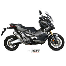 Mivv DELTA RACE stainless steel approved muffler (H.066.LDRX) Honda X-ADV 750 2
