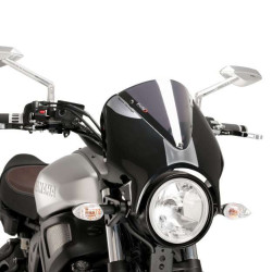 Universal windshield Puig VISION Black Yamaha XSR700
