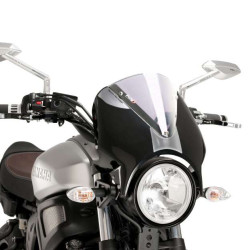 Universal windshield Puig VISION Black Yamaha XSR700 2