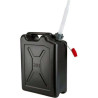 Jerrican essence polyéthylène noir Pressol 20 litres