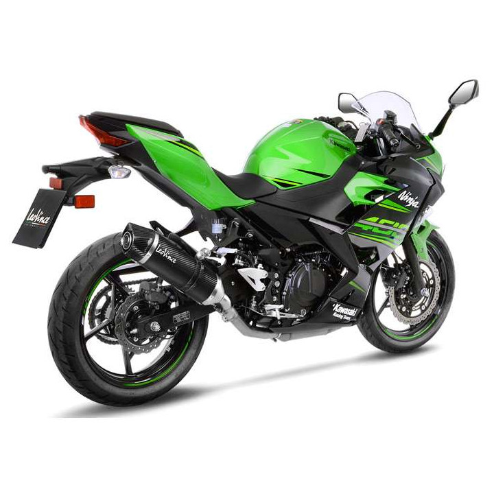 Approved muffler LeoVince LV ONE EVO carbon (14260E) Kawasaki Ninja 400 18-