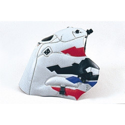 Bagster tank mat light grey/red/black/lilac (1245M) Honda XRV750 Africa Twin