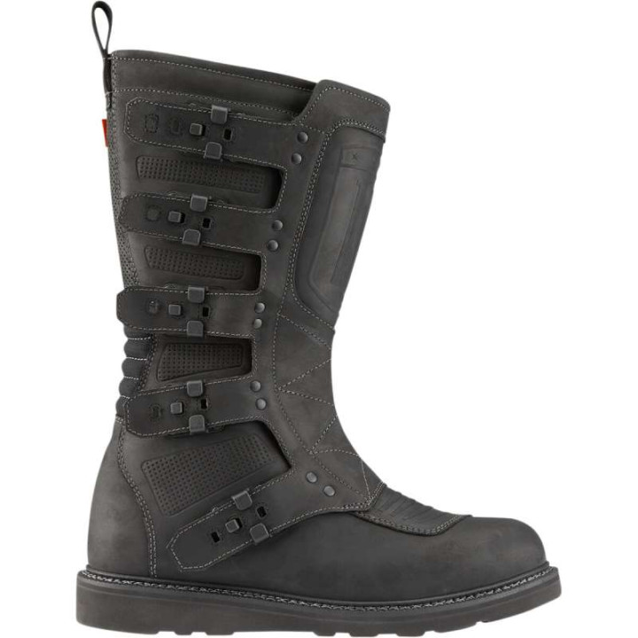 Icon 1000 ELSINORE 2 BLACK motorcycle boots