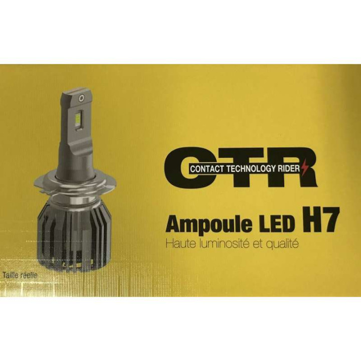 H7 LED headlight bulb 12V 30W/3600lm PX27D