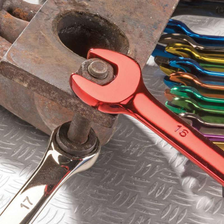 Set of 13 Draper Combination Wrenches 6 to 19 mm