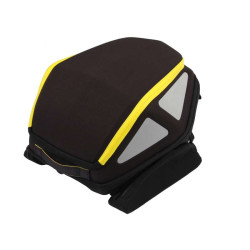 Hepco &amp- Becker ROYSTER YELLOW LOCK-IT saddle bag 27-32 liters 2