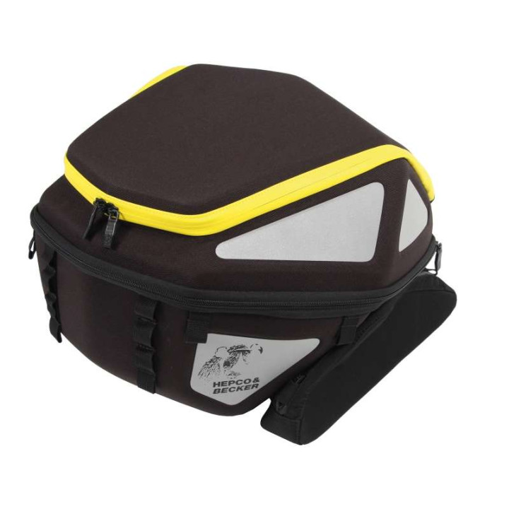 Hepco &amp- Becker ROYSTER YELLOW LOCK-IT saddle bag 27-32 liters