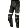 Pantalon moto cuir femme Alpinestars STELLA MISSILE V3 Noir/Blanc