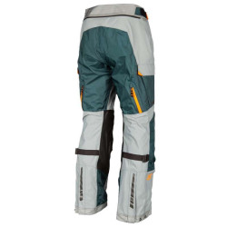 Klim CARLSBAD Petrol Strike Orange motorcycle pants - Short legs 2