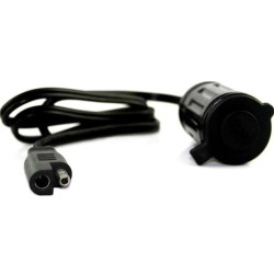 KEIS cigarette lighter socket with OptiMate SAE connector