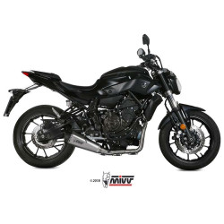 Complete line Mivv DELTA RACE Stainless steel (Y.044.LDRX) Yamaha MT-07 2