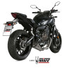Ligne complète Mivv DELTA RACE Inox (Y.044.LDRX) Yamaha MT-07