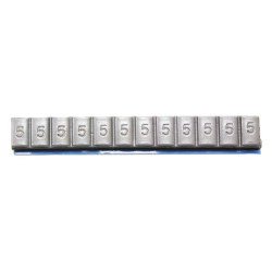 Adhesive lead balancing weights (silver) 10x60grs