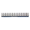 Masses d'équilibrage adhésives en plomb (argent) 10x60grs