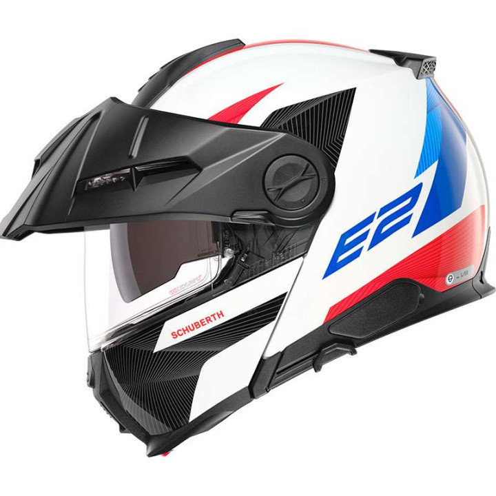 Casque modulable Schuberth E2 DEFENDER WHITE