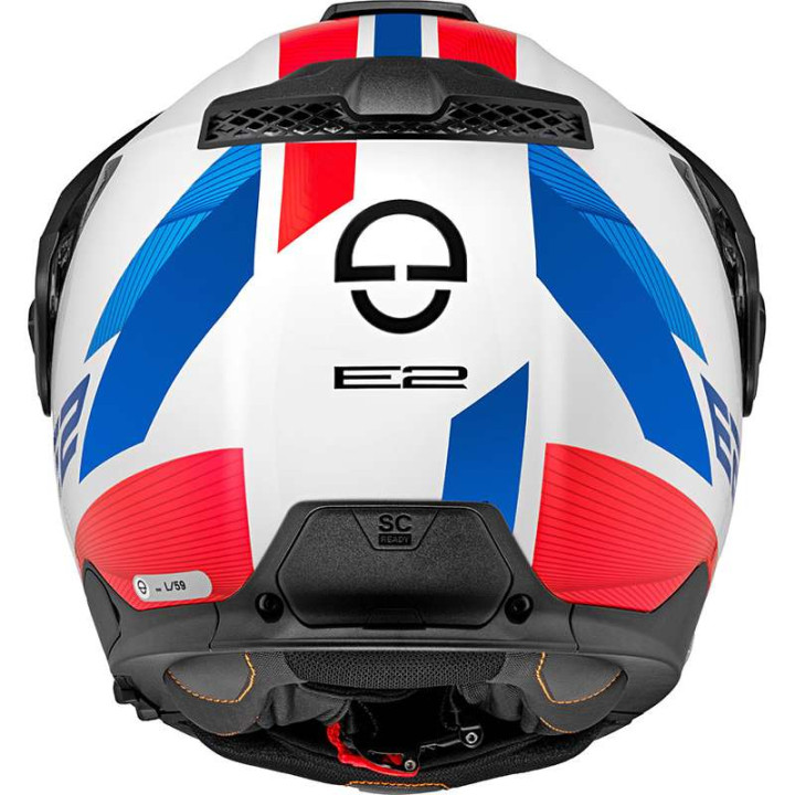 Casque modulable Schuberth E2 DEFENDER WHITE