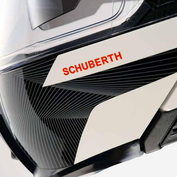 Casque modulable Schuberth E2 DEFENDER WHITE