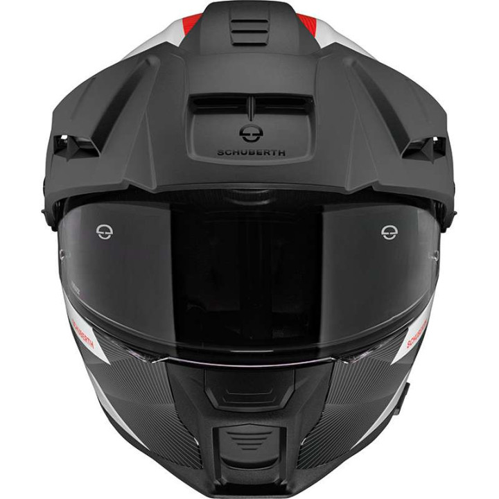 Casque modulable Schuberth E2 DEFENDER WHITE