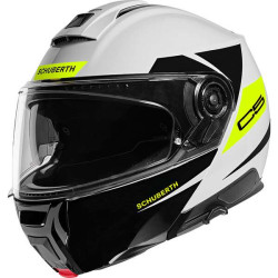 Casque moto modulable Schuberth C5 Eclipse Jaune