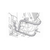 Radiator guards Hepco Becker Honda Africa Twin XRV 650 88-90