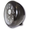 Phare moto leds 7 pouces HIGHSIDER HD-STYLE Type 1 Noir