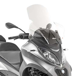 Bulle incolore Givi +10cm D5613ST Piaggio MP3 350-400-500 Sport Business 2018-2021
