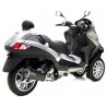 LeoVince NERO approved muffler Piaggio MP3 400/500