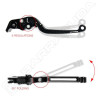 Leviers frein et embrayage Barracuda Kawasaki Z750 / Z800