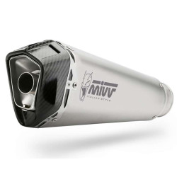 Mivv DELTA RACE Inox-approved muffler (B.037.LDRX) BMW F900XR