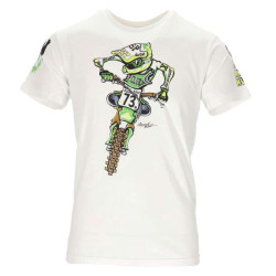 Tee-shirt Acerbis SP CLUB RIDER Blanc
