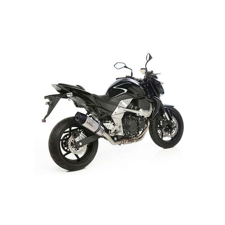 Approved muffler LeoVince LV ONE EVO Inox Kawasaki Z750 07-12