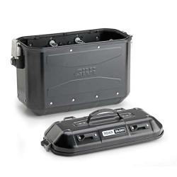 Valises latérales Givi Monokey DOLOMITI Trekker Alu Noir 2x36L 2