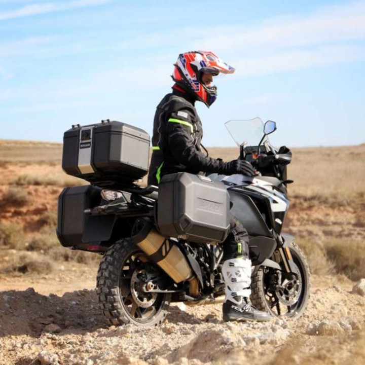 Top case moto Shad TERRA TR55 BLACK EDITION
