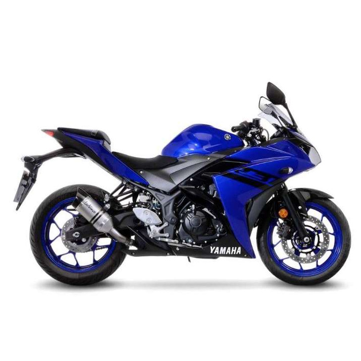 LeoVince LV PRO Inox approved muffler (14257E) Yamaha YZF-R3