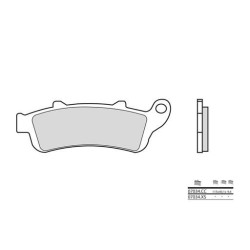 Plaquettes de frein carbone céramique avant BREMBO 07034CC