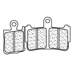 Plaquettes de frein sinter CL BRAKES 1216XBK5