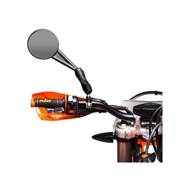 Rétroviseur Doubletake ENDURO + bras L + boule M10/150