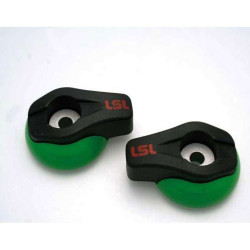 Crash pads LSL aluminium anodisé 2