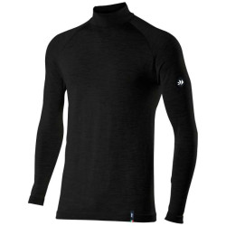 Maillot thermique moto SIXS TS3 MERINOS BLACK