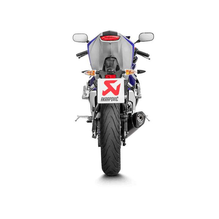 Ligne complète Akrapovic RACING Titane/Carbone Yamaha MT-125 / YZF-R125 -18
