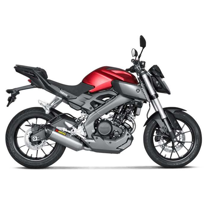 Ligne complète Akrapovic RACING Titane/Carbone Yamaha MT-125 / YZF-R125 -18
